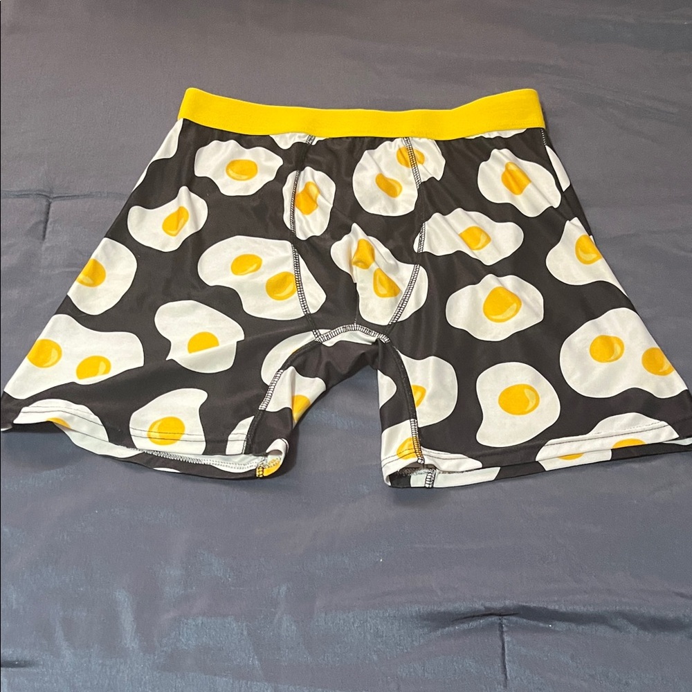 Egg Patterned Men's Boxer Briefs